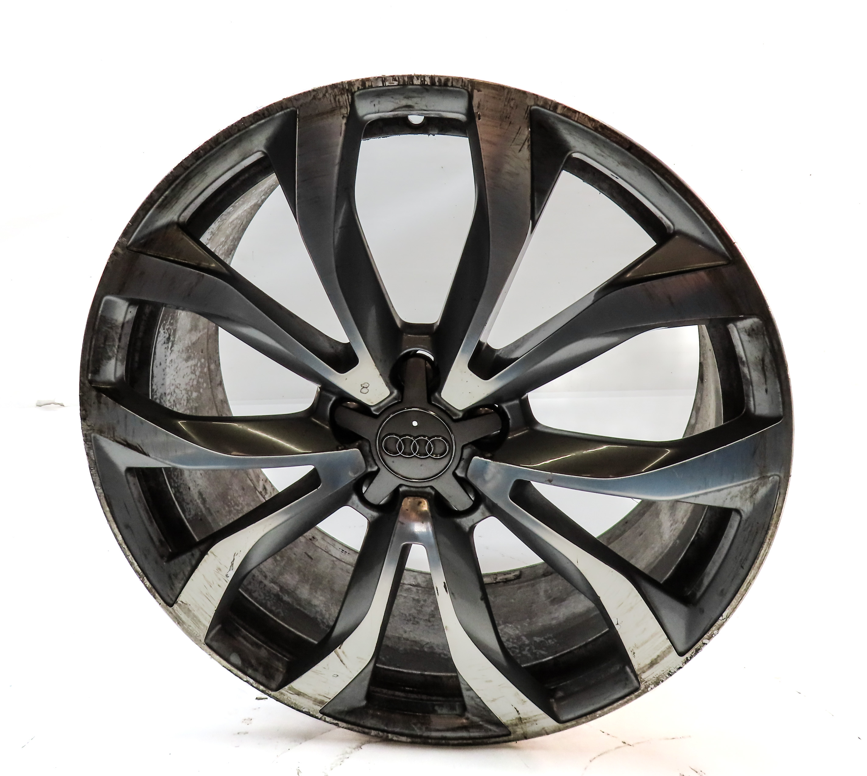 2012-2015 AUDI A6 (C7) 20x8.5 ALUMINUM ALLOY 10-SPOKE WHEEL RIM (45mm OFFSET) — exact item pictured